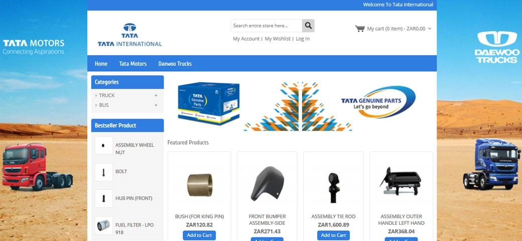 Tata Changes the Face of Truck Parts Distribution in South Africa
