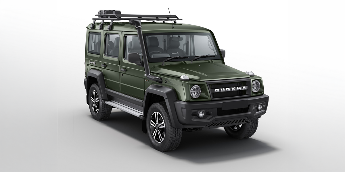 Gurkha 5 Door Green