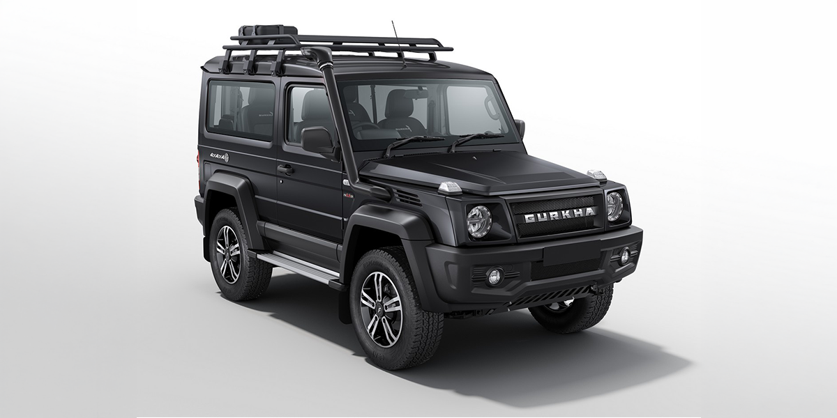 Gurkha 3 Door Black