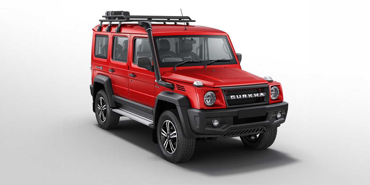 Gurkha 5 Door Red
