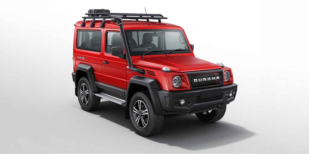 Gurkha 3 Door Red