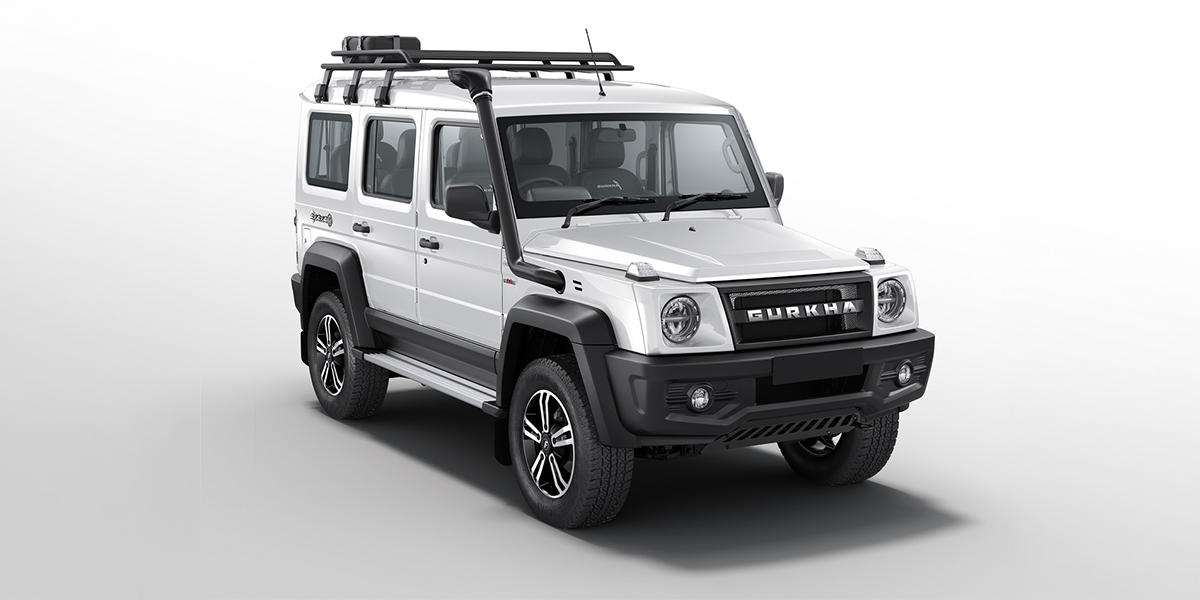 Gurkha 5 Door White
