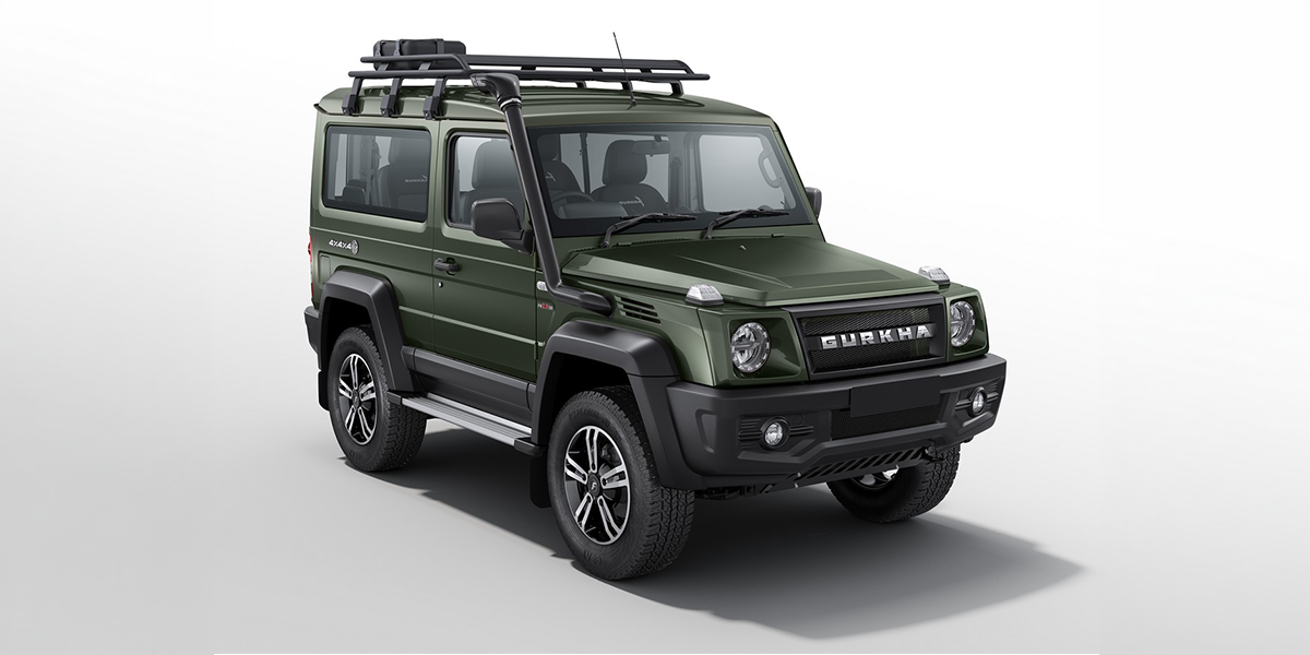 Gurkha 3 Door Green