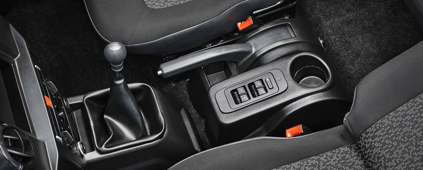 Force Motors Trax Range handbrake