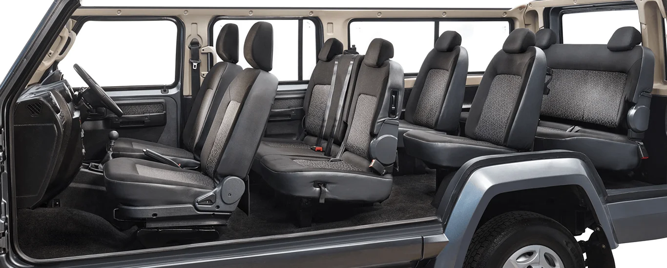 Force Motors Trax Range seats