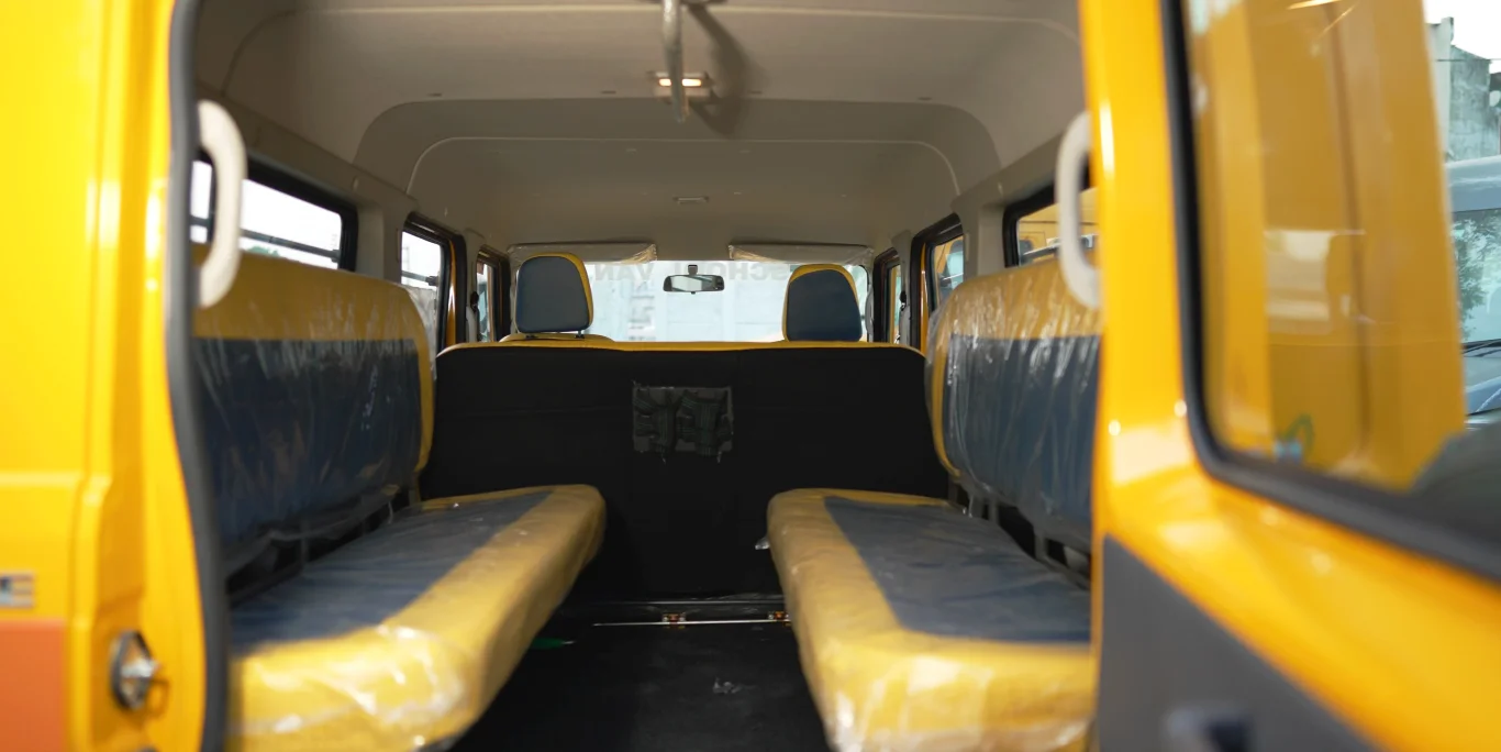 Trax (School Van) inside