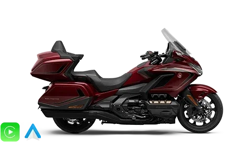 Gold Wing in Bordeaux Red Metallic