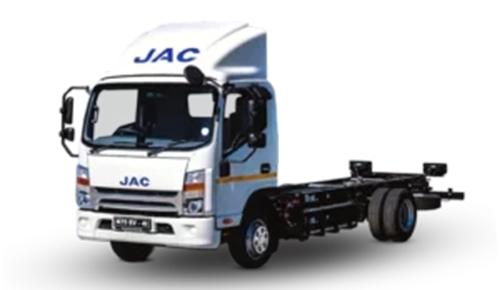 JAC N75 EV in white