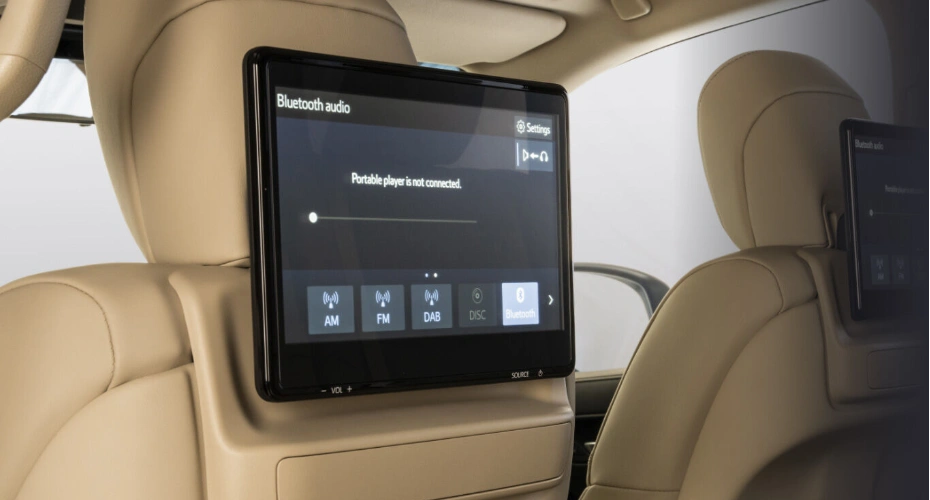 REAR SEAT ENTERTAINMENT SYSTEM