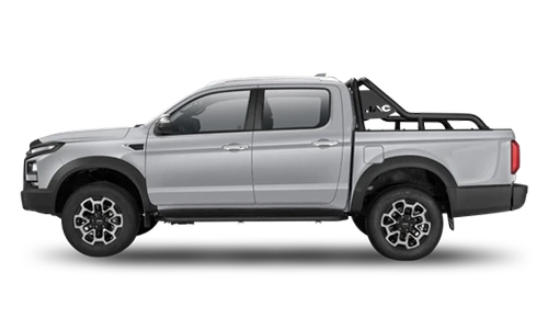 JAC T9 Double Cab in white