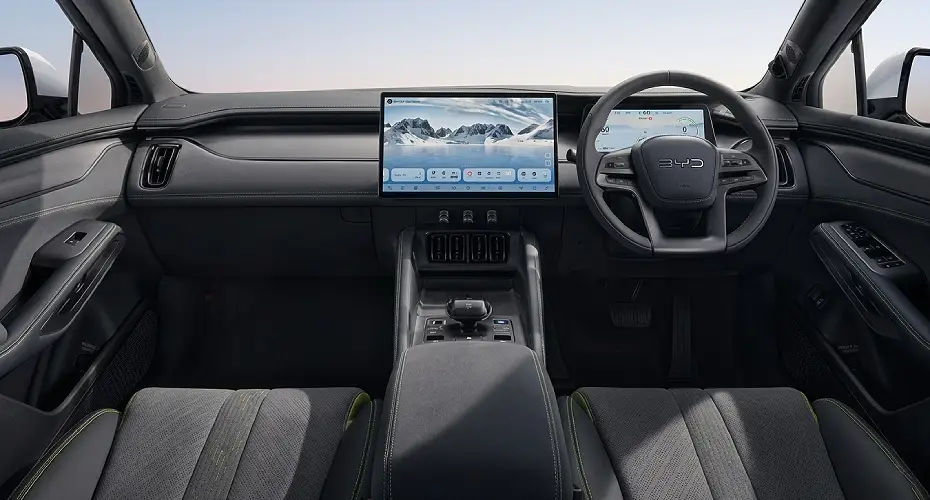 The cockpit, an immersive future-like experience.
