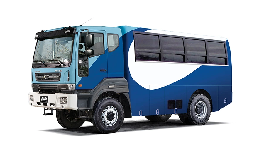 Mountain Terrain Bus