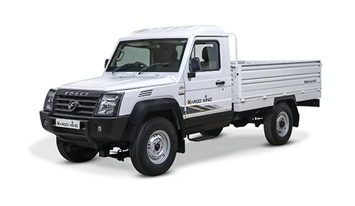 White Force Kargo King Grand single-cab pickup truck with flatbed cargo bed.