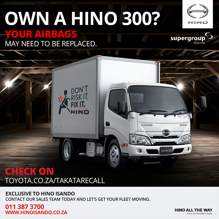 Hino 300 Recall