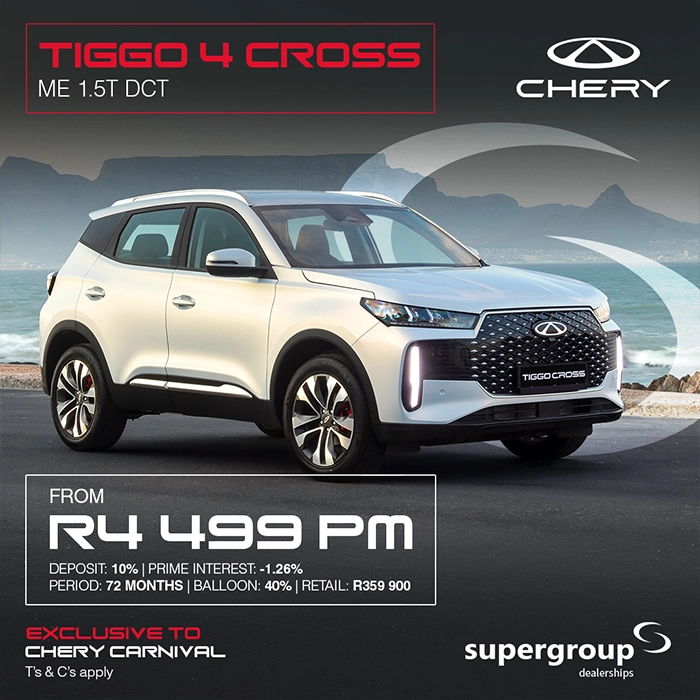Tiggo 4 Cross ME 1.5T DCT
