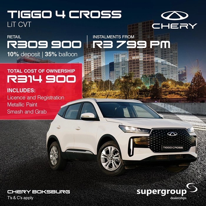 Tiggo 4 Cross LiT CVT