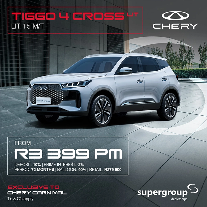 Tiggo 4 Cross LiT 1.5T M/T
