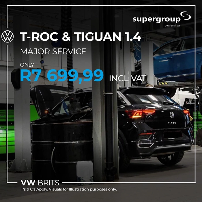 T-Roc and Tiguan 1.4 Major Service