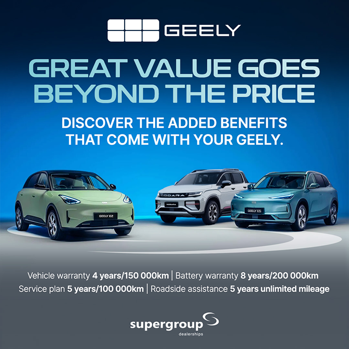 Geely Benefits 