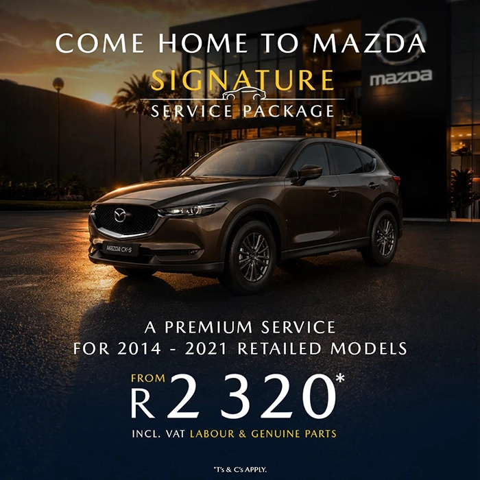 Mazda Signature Service Offer