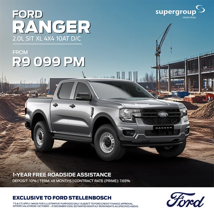 Ford Ranger 2.0L SIT XL 4X4 10AT DC