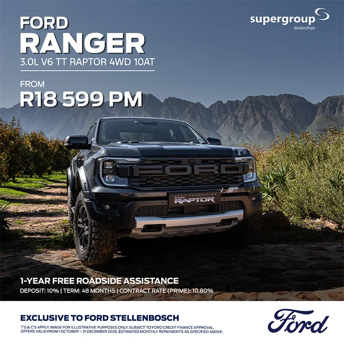 Ranger 3.0L V6 TT Raptor 4WD 10AT