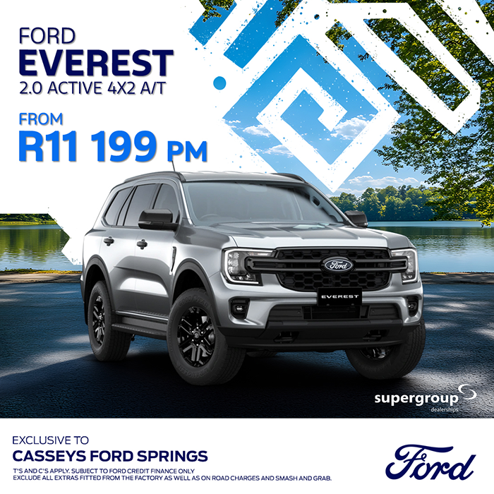 Ford Everest 2.0 Active 4x2 A/T