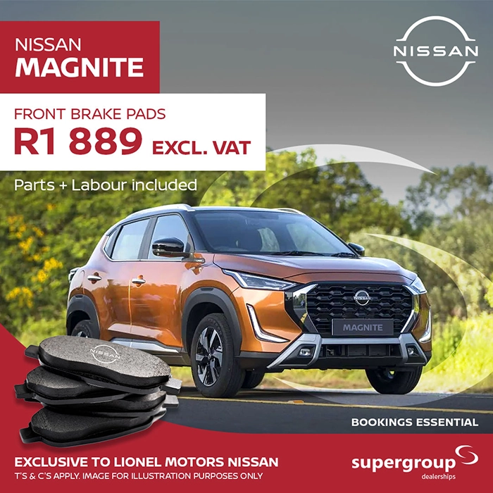 Nissan Magnite Front Brake Pads