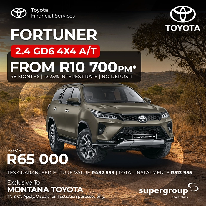 Fortuner 2.4 GD6 4X4 AT