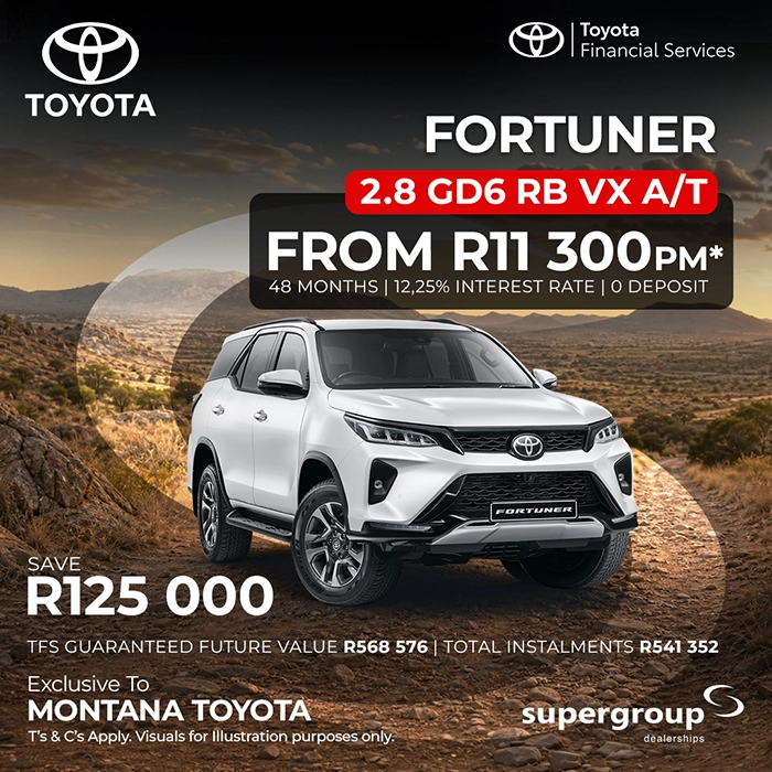 Fortuner 2.8 GD6 RB VX AT