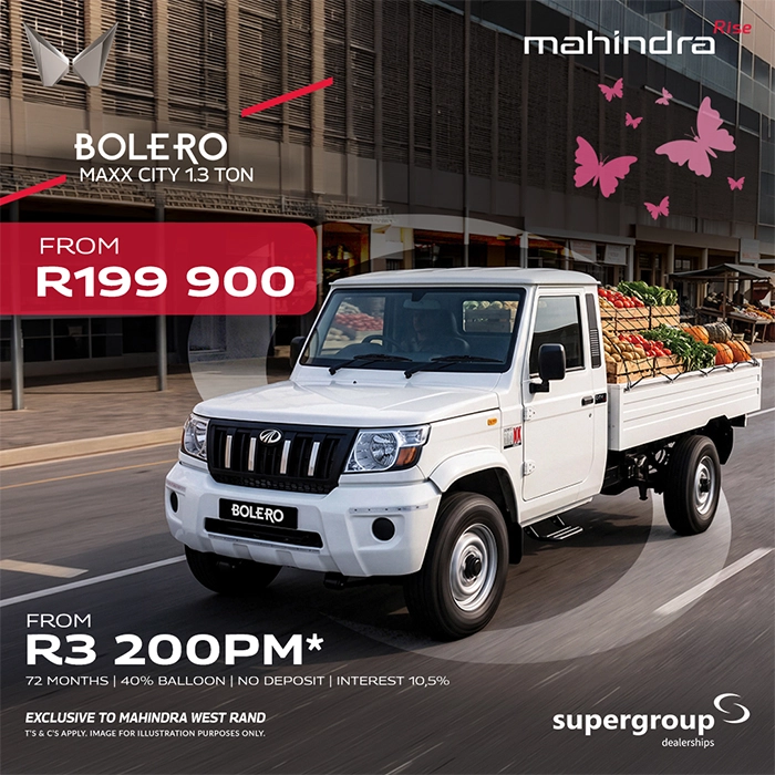 Bolero MaXX City 1.3T