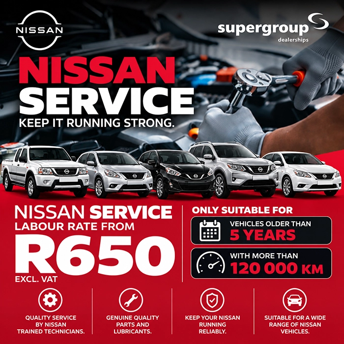 Nissan Service Labour Rate