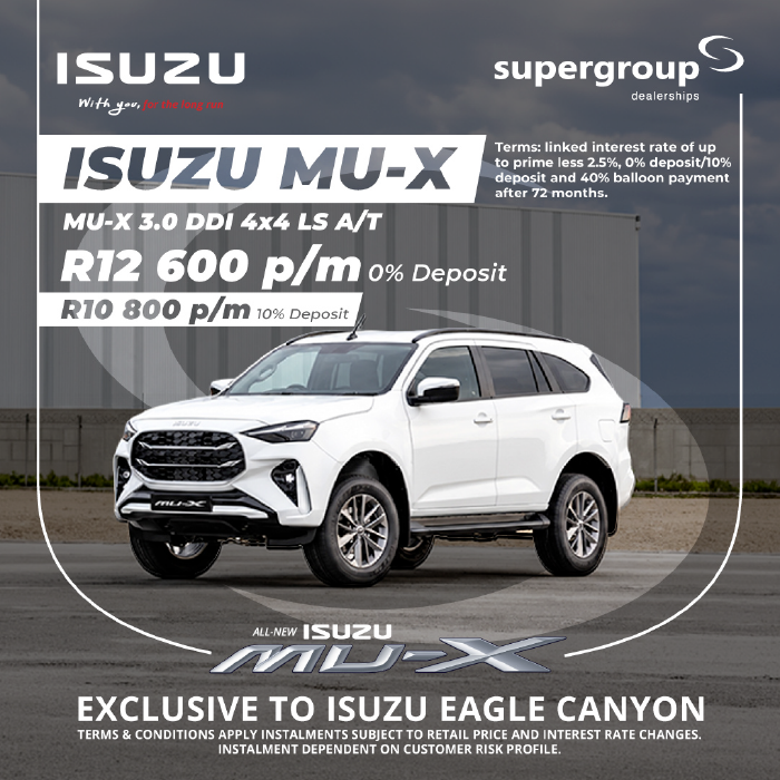 Isuzu MU-X 3.0 DDI 4X4 LS AT