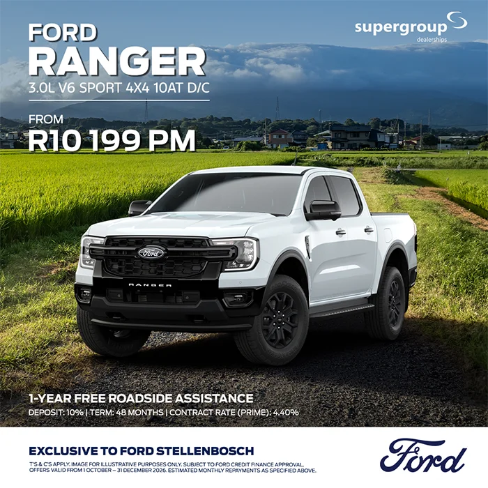 Ranger 3.0L V6 Sport 4X4 10AT DC