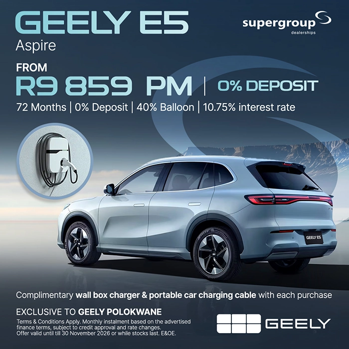 Geely E5 Aspire 