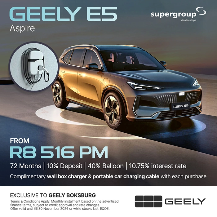 Geely E5 Aspire