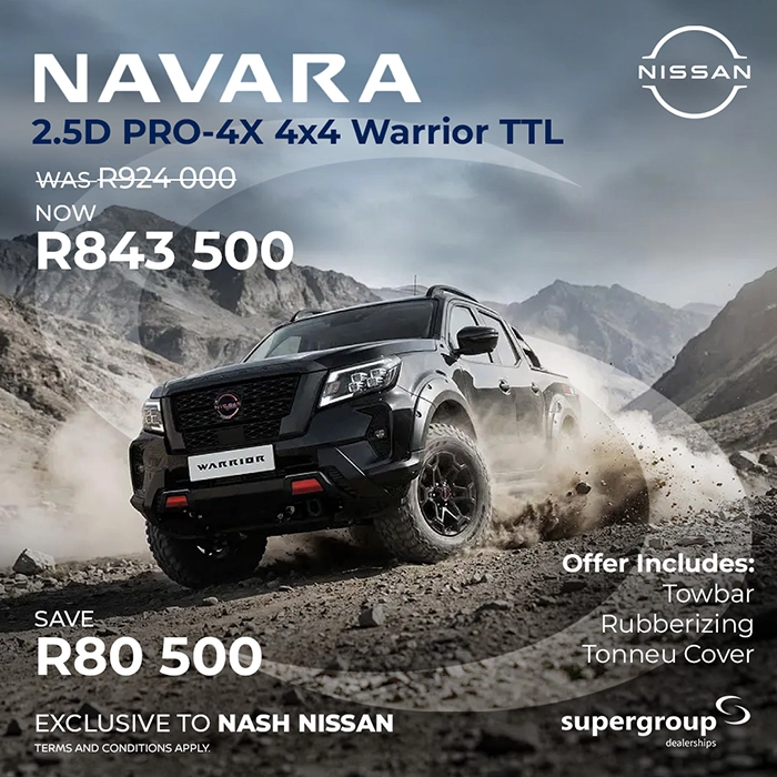 Navara 2.5 Pro-4X 4X4 Warrior TTL