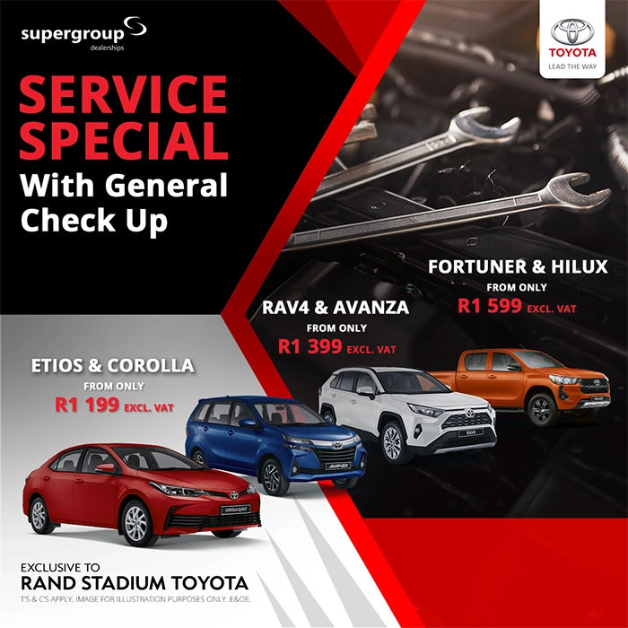 Service Special with General Check Up