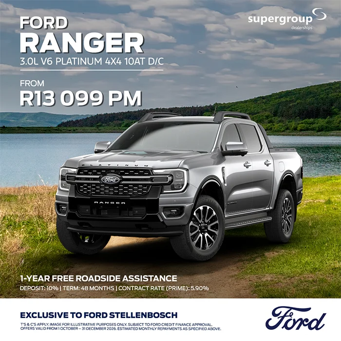 Ranger 3.0L V6 Platinum 4X4 10AT DC