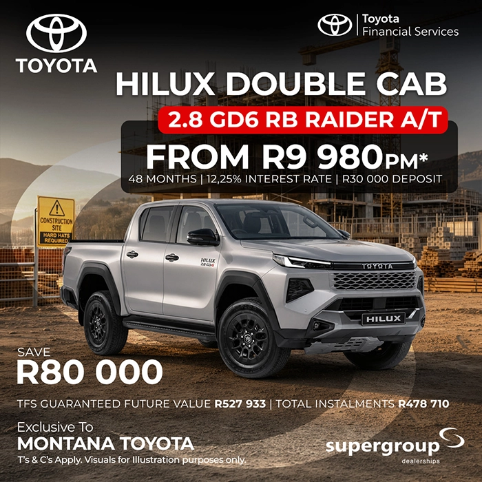 Hilux Double Cab 2.8 GD6 RB Raider AT