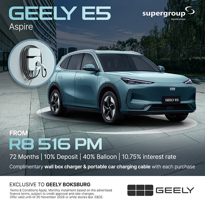 Geely E5 Aspire