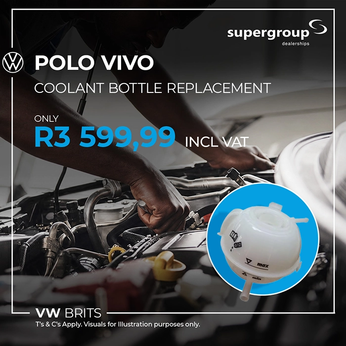 Polo Vivo Coolant Bottle Replacement 