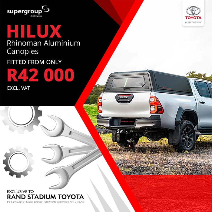 Hilux Rhinoman Aluminium Canopies