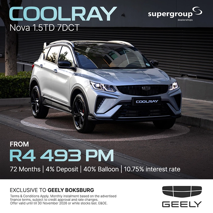 Geely Coolray Nova 1.5TD 7DCT
