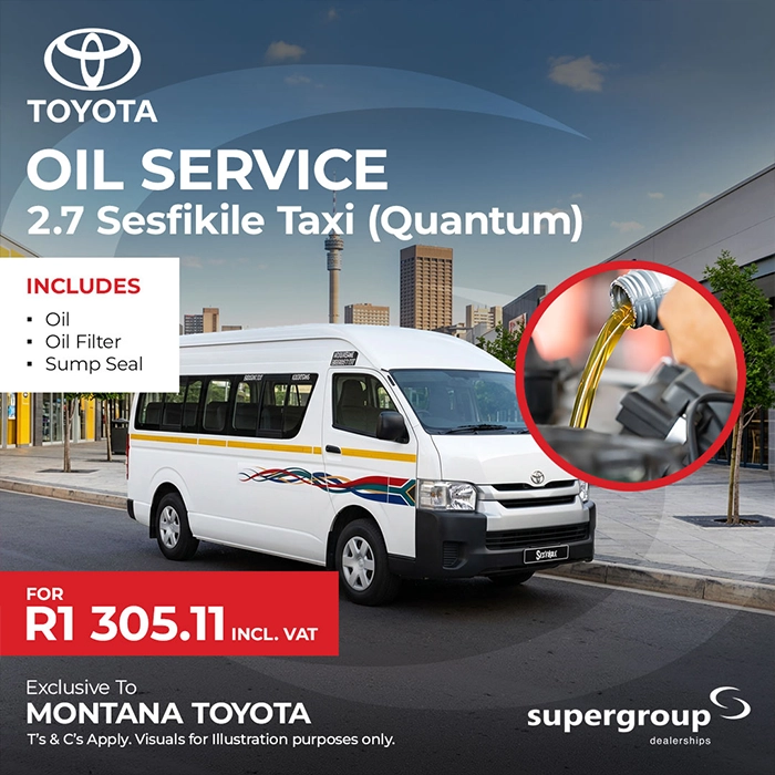 2.7 Sesfikile Taxi (Quantum) Oil Service