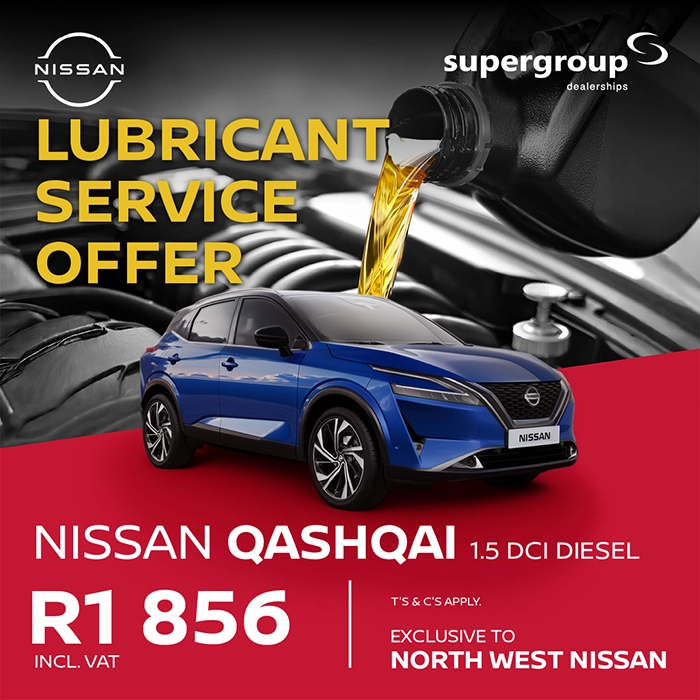 Nissan Qashqai 1.5 dCi Diesel Lubricant Service Offer