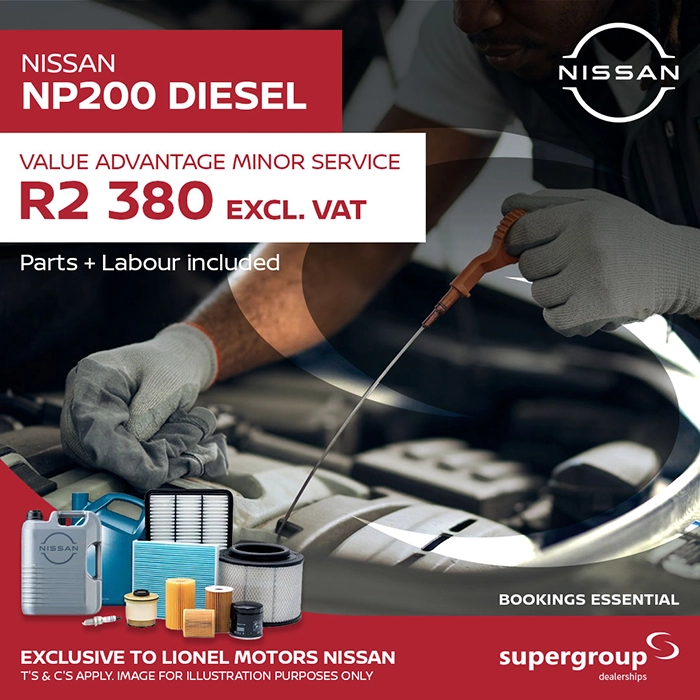 Nissan NP200 Diesel Minor Service