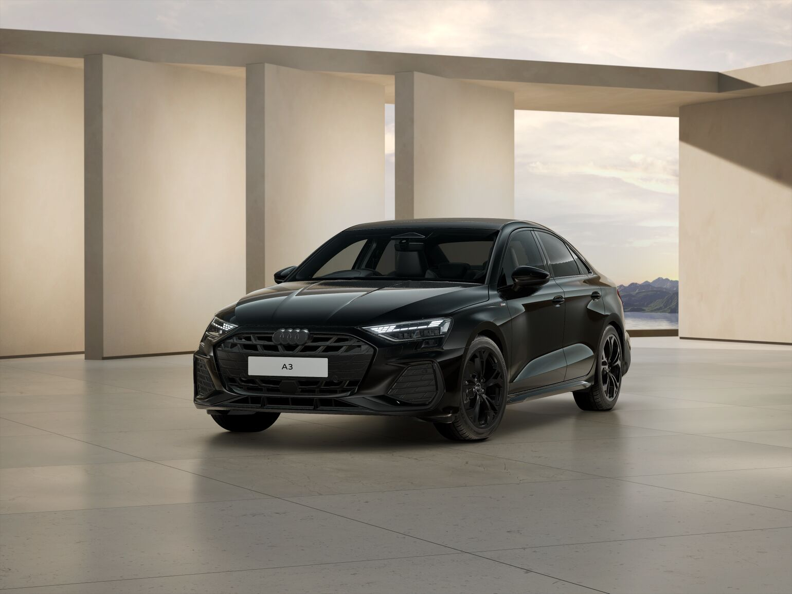 A3 sedan TFSI S line Black